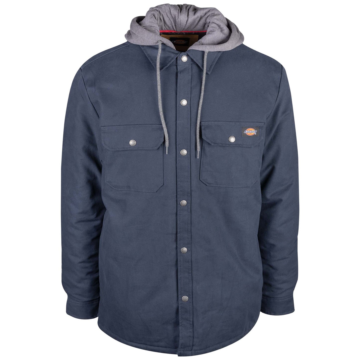 Water Repellent Duck Hooded Shirt Jacket