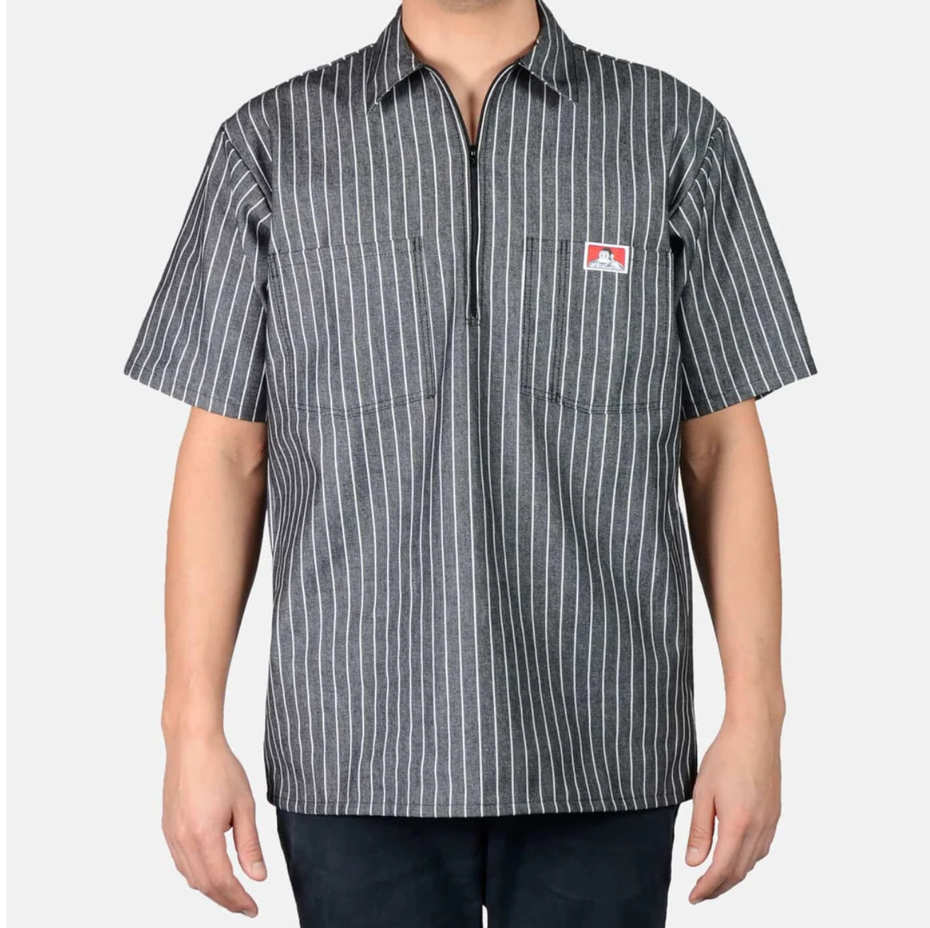 Ben Davis Short Sleeve Half-Zip Shirt
