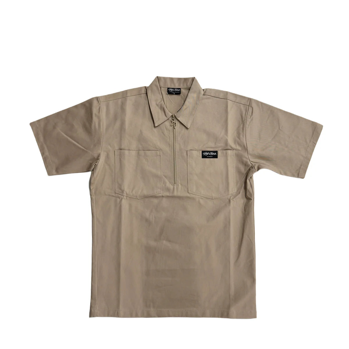 Shaka half zip work shirt