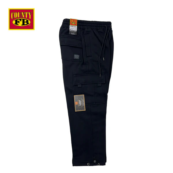 FB County Heavyweight Baggy Cargo Sweatpants