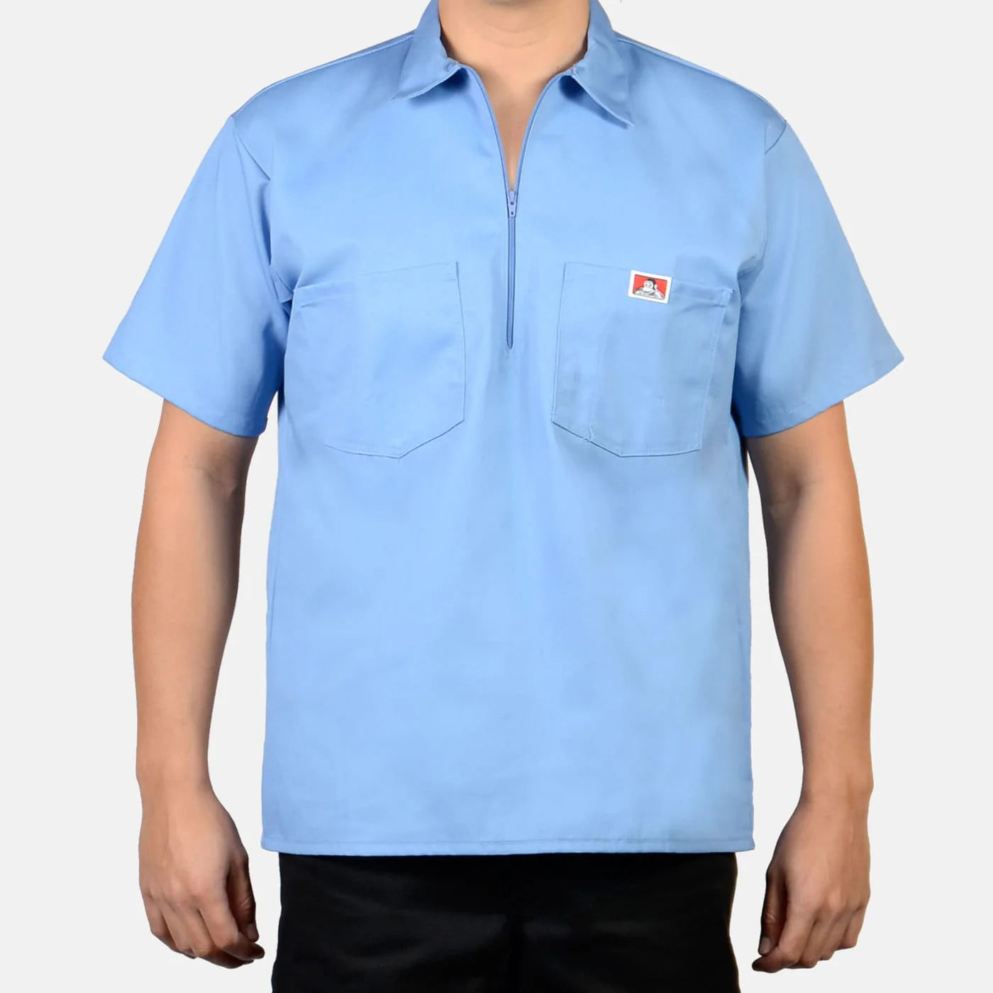 Ben Davis Short Sleeve Half-Zip Shirt