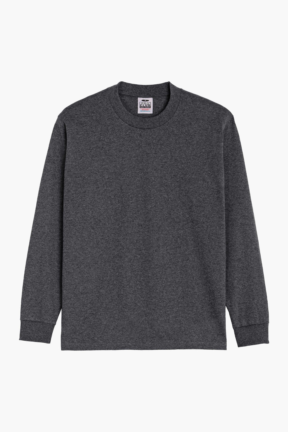 Pro Club Men's Heavyweight Cotton Long Sleeve T-Shirt